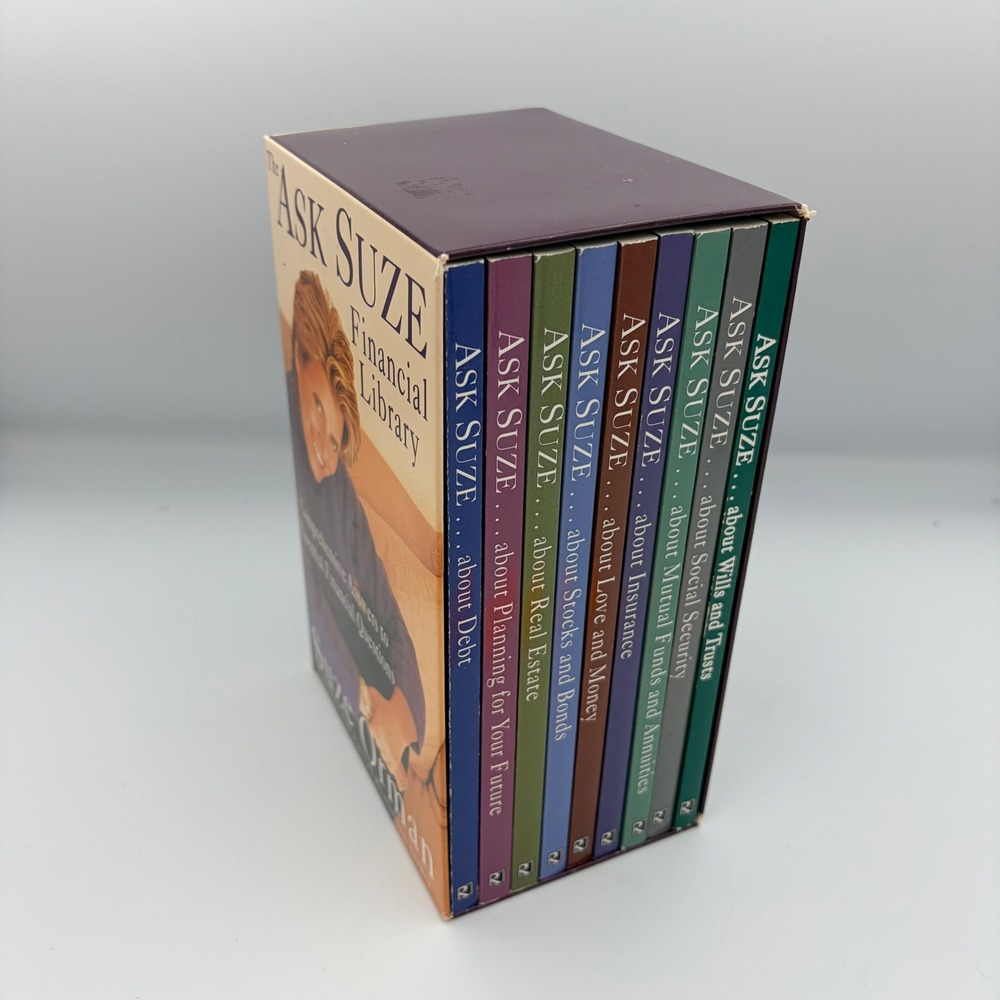 Ask Suze Financial Library 9 Volume‎ Set Suze Orman Personal Finance Books